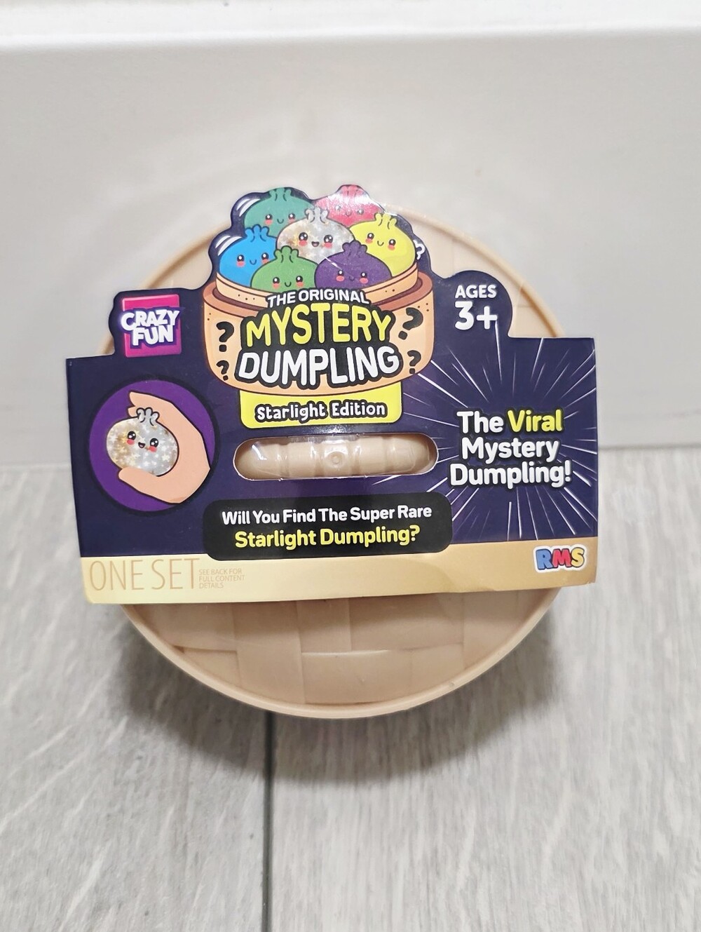 Crazy Fun Squishy Bun Starlight Edition Original Mystery Dumpling Set